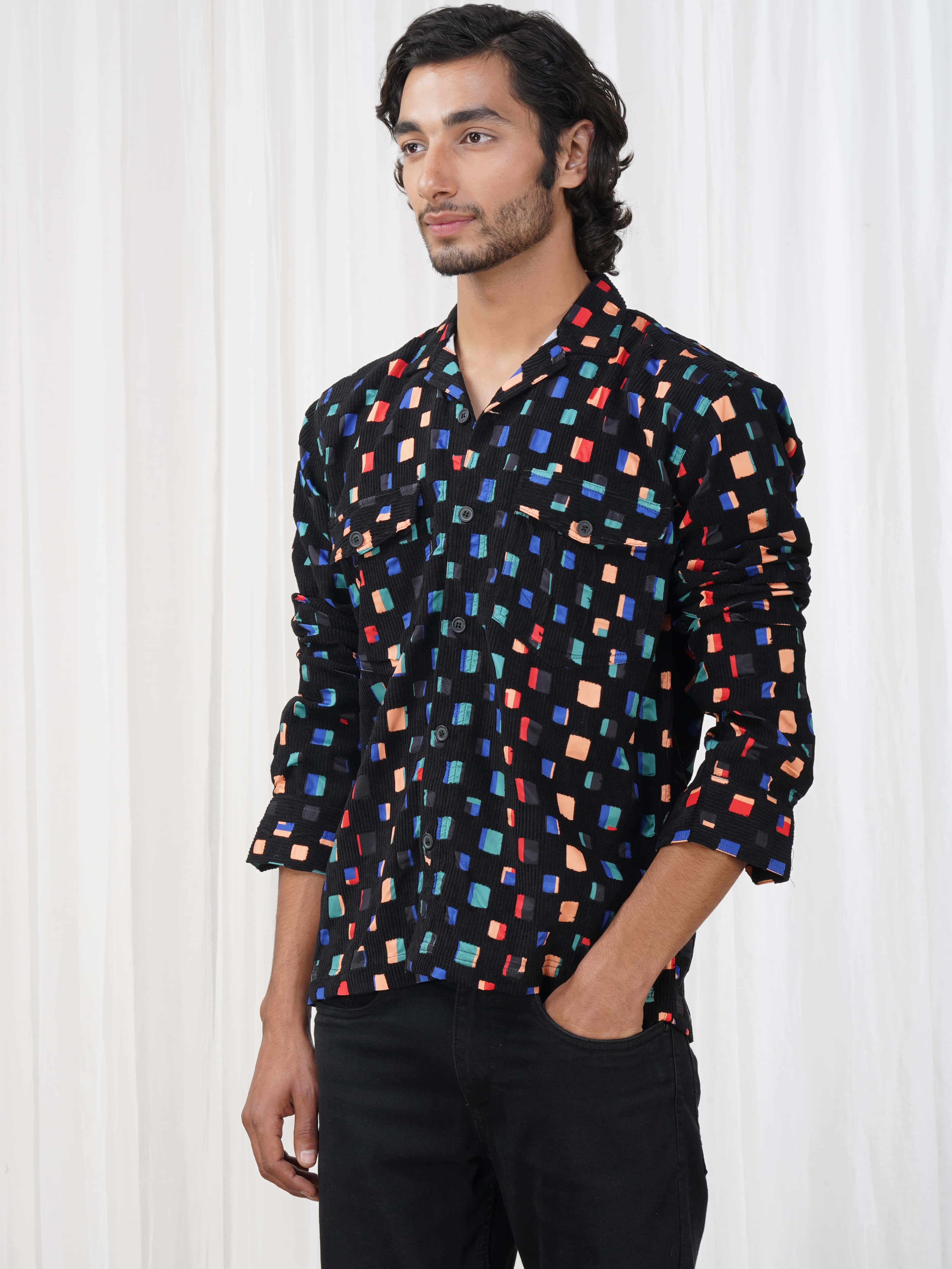 Black Imported Premium Shirt for Men's - Image 4