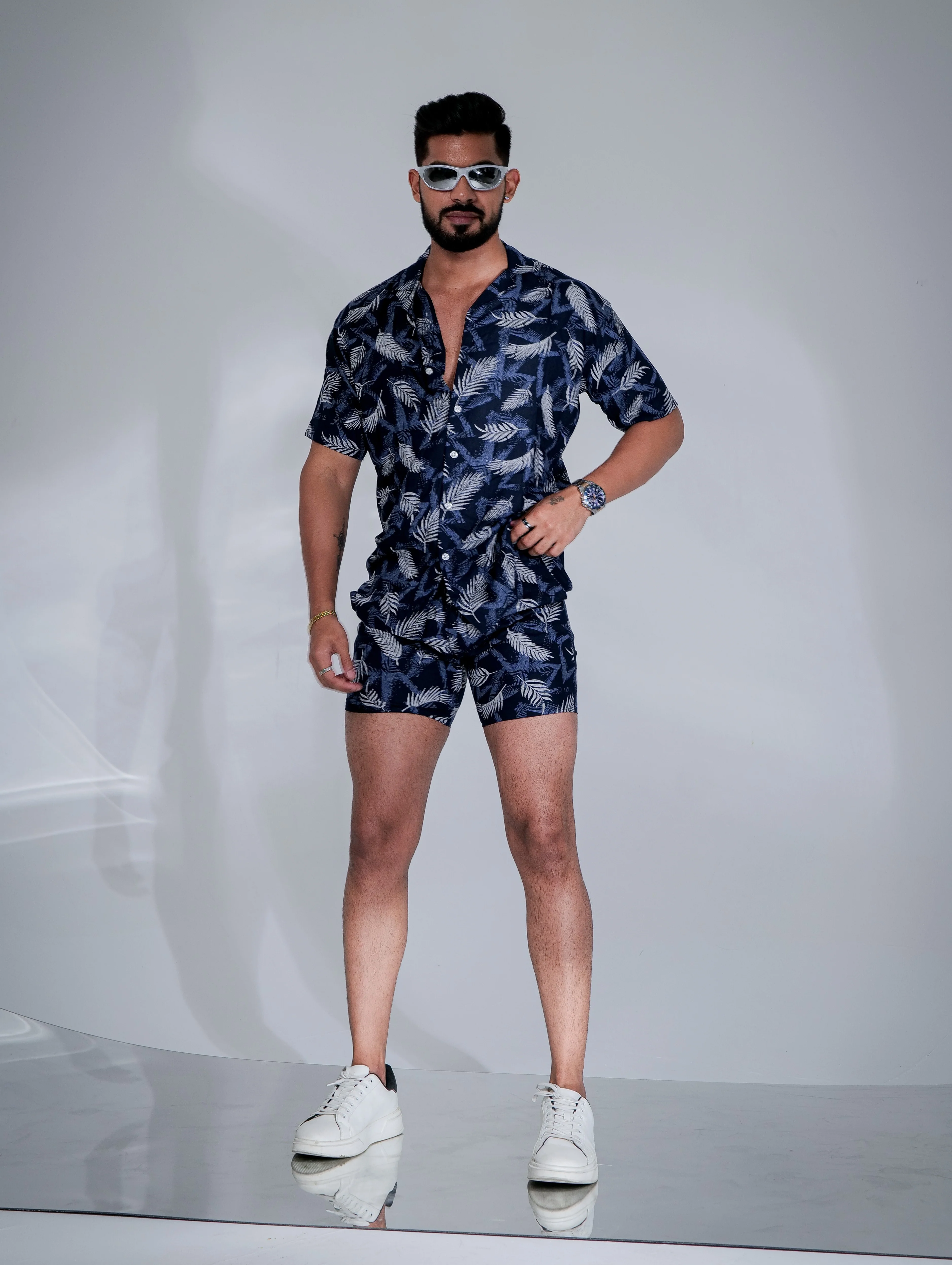 Blue Printed Co-Ords Set - Image 4
