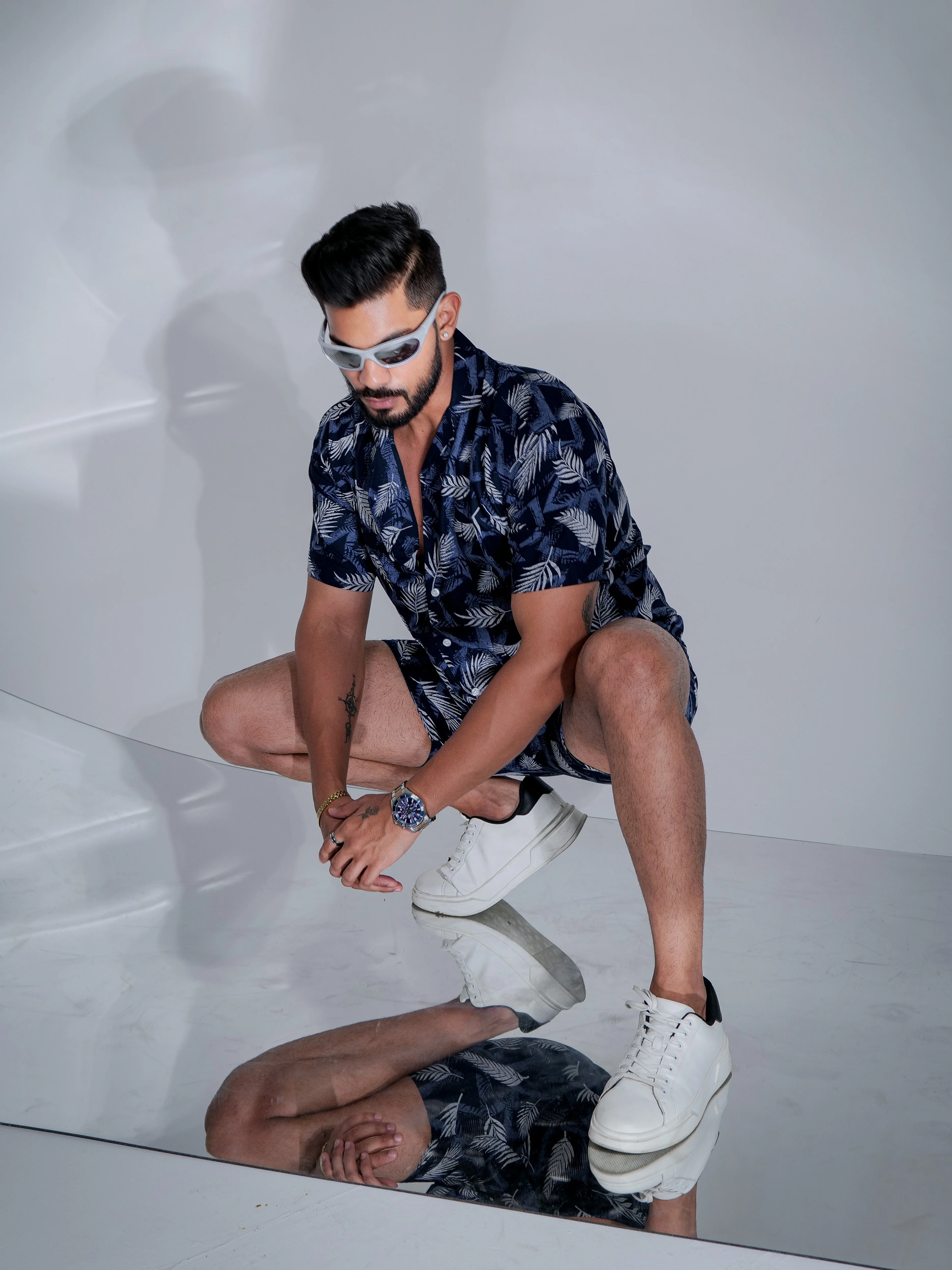 Blue Printed Co-Ords Set - Image 5