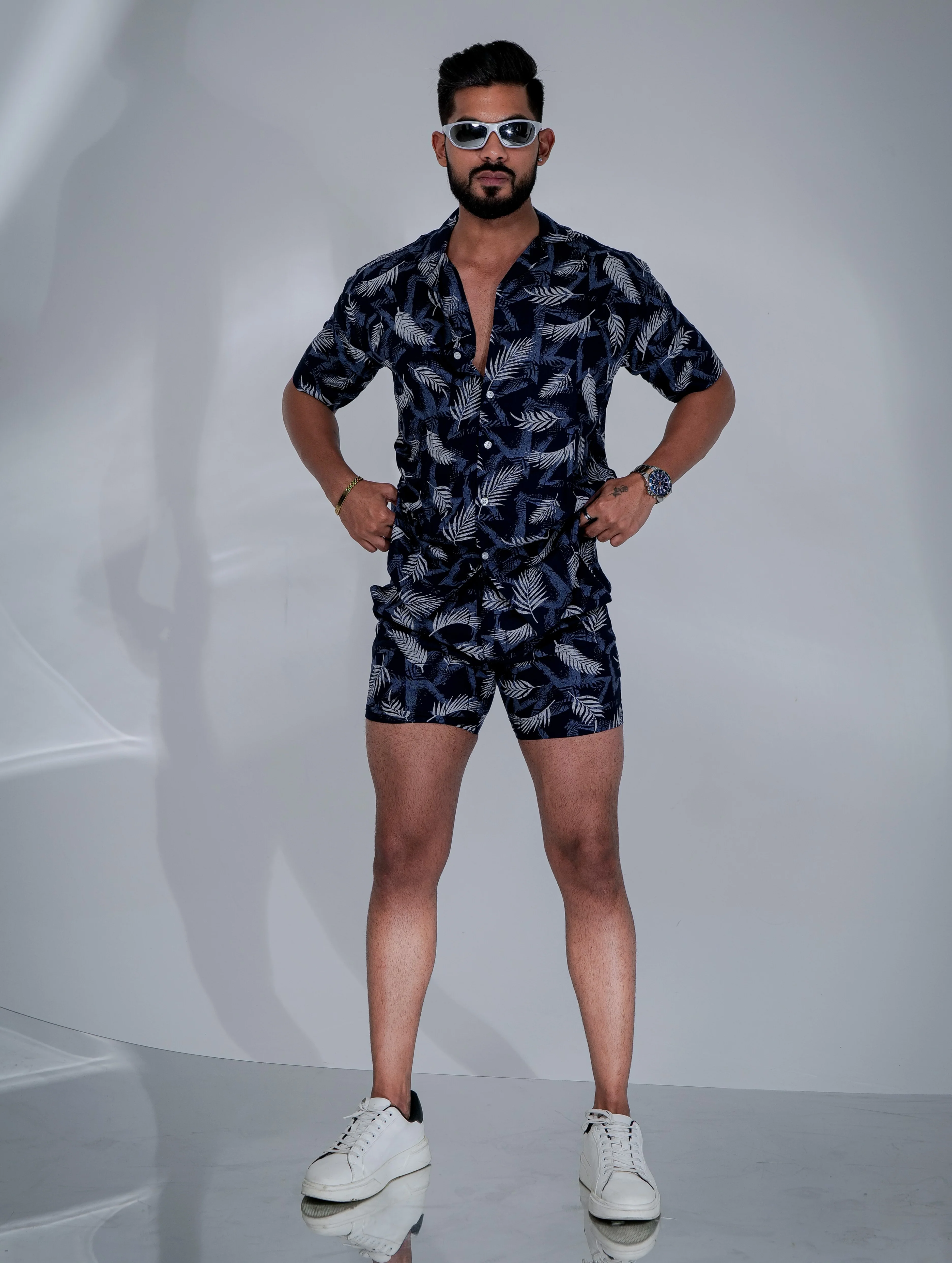 Blue Printed Co-Ords Set - Image 6