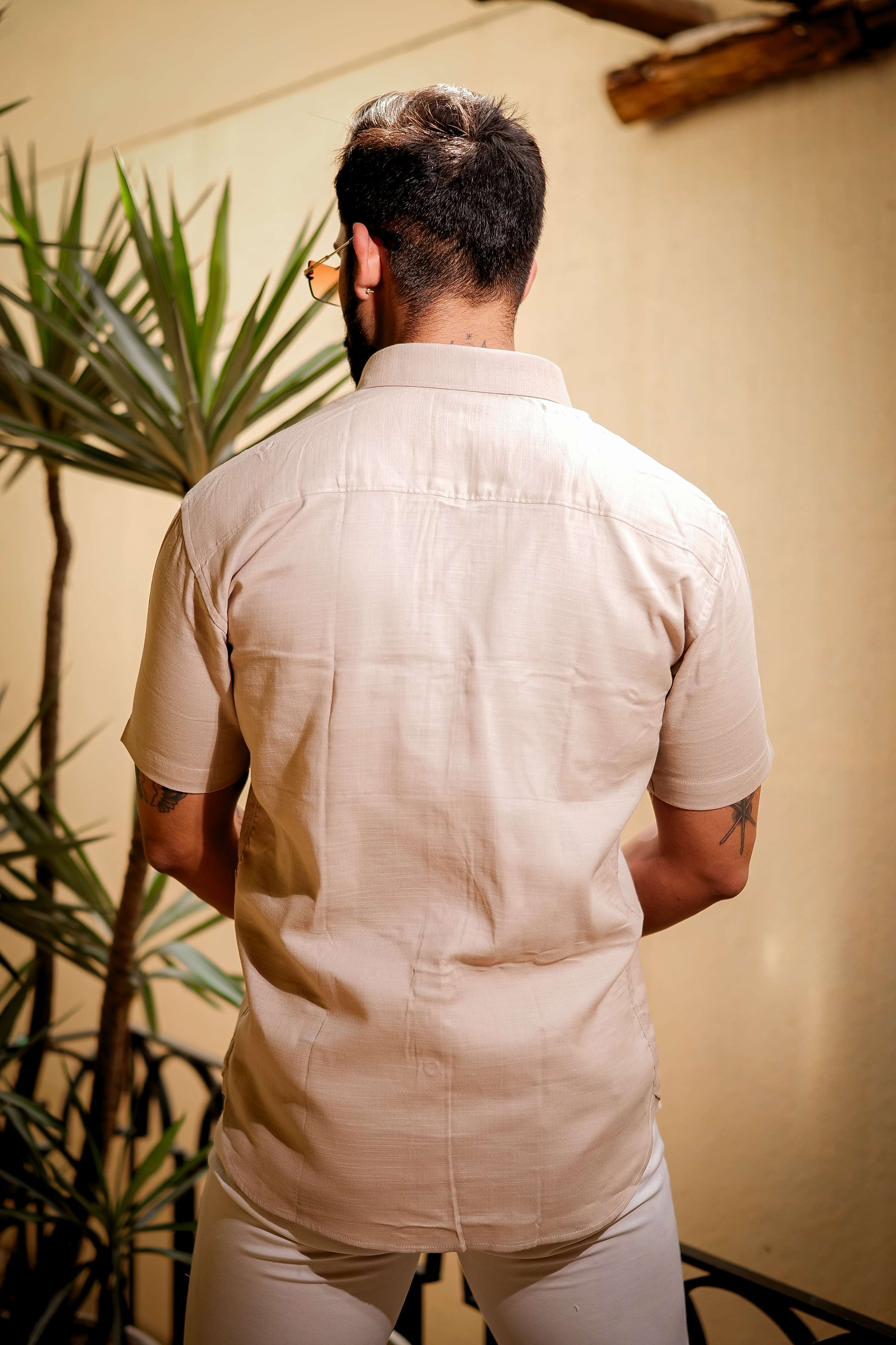 Dust Storm Luxury Formal linen Cotton Shirt For Men's - Image 8