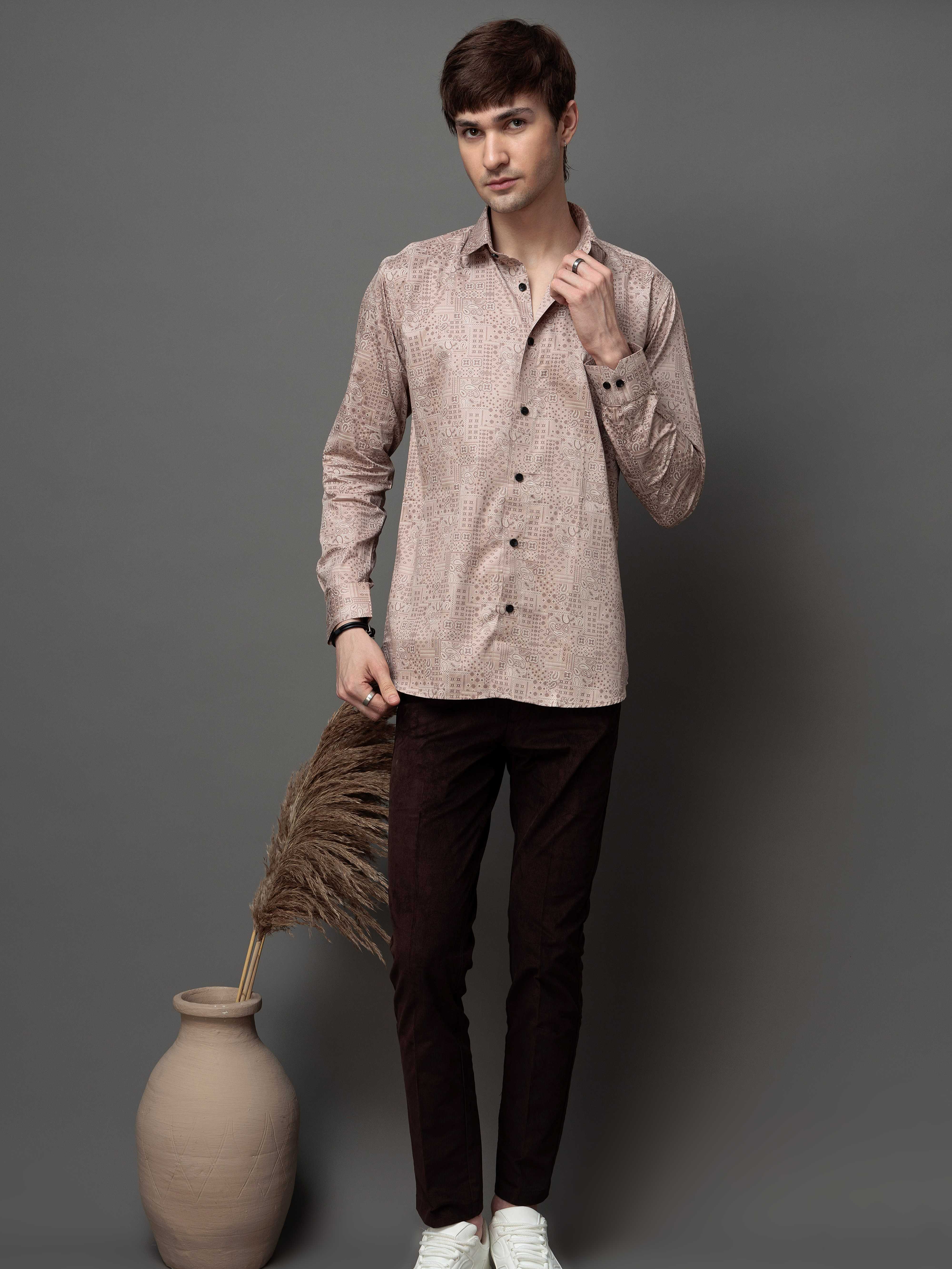 MAGENTO SATIN PREMIUM PRINTED CASUAL SHIRT FOR MEN'S - Image 10