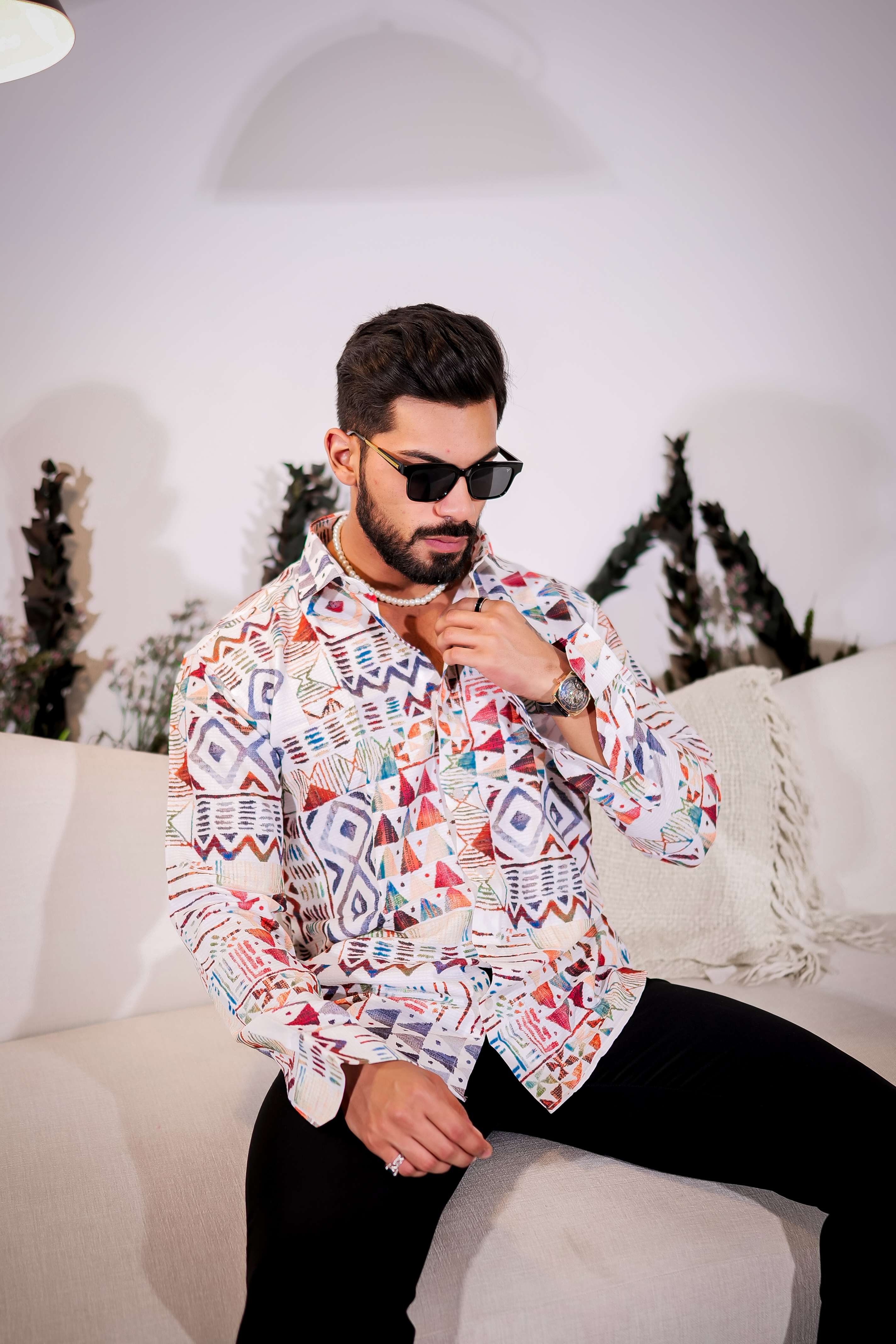 Terra Cotta Imported Premium Shirt for Men's - Image 7
