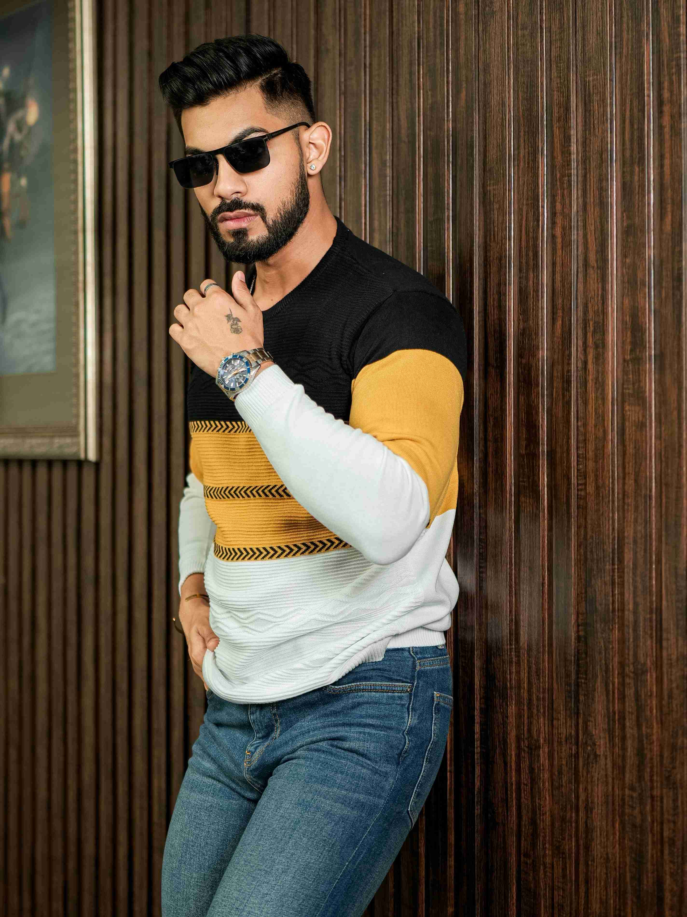 Multi Cotton Full Sleeve Premium T Shirt - Image 5