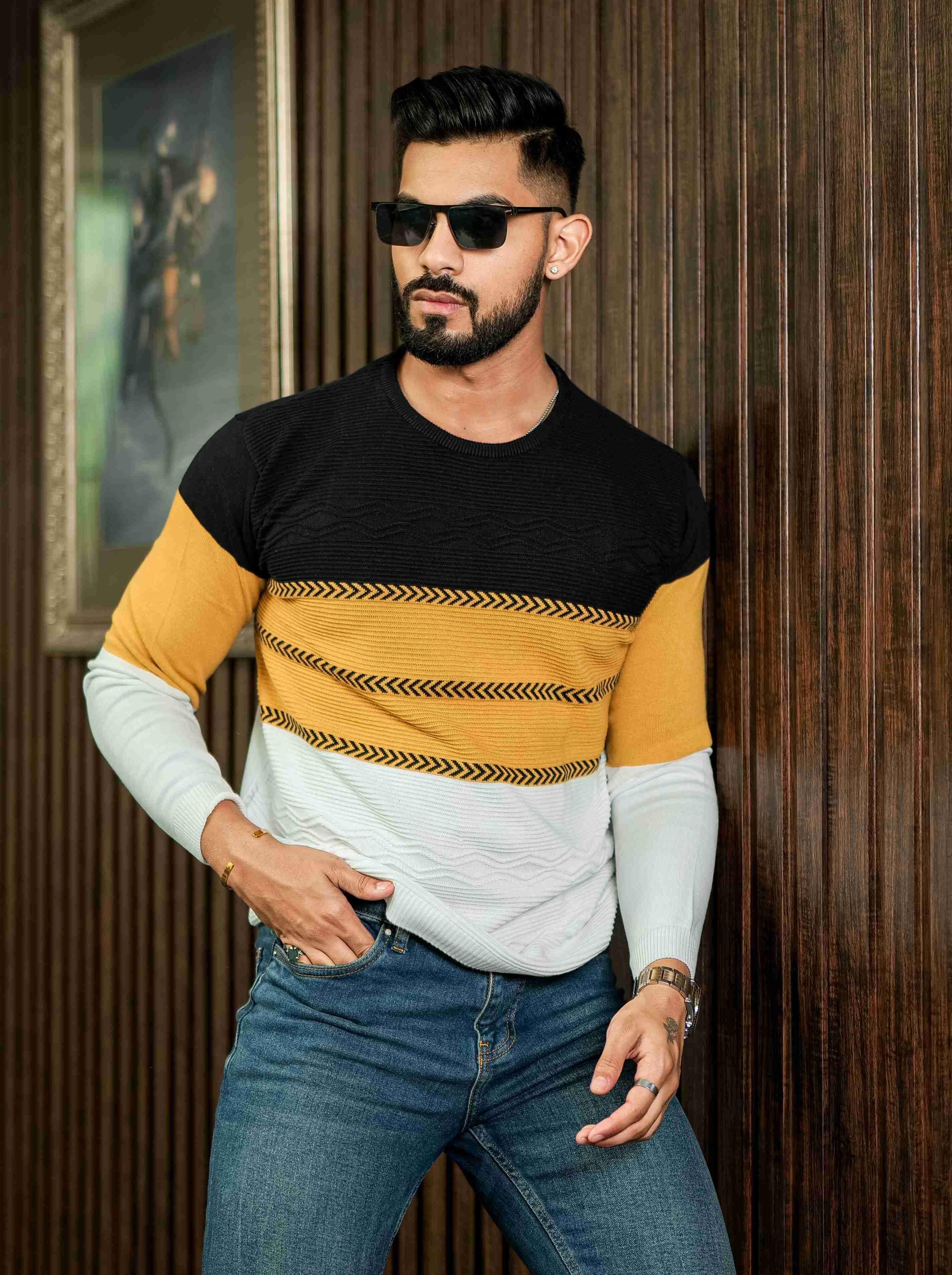 Multi Cotton Full Sleeve Premium T Shirt - Image 6