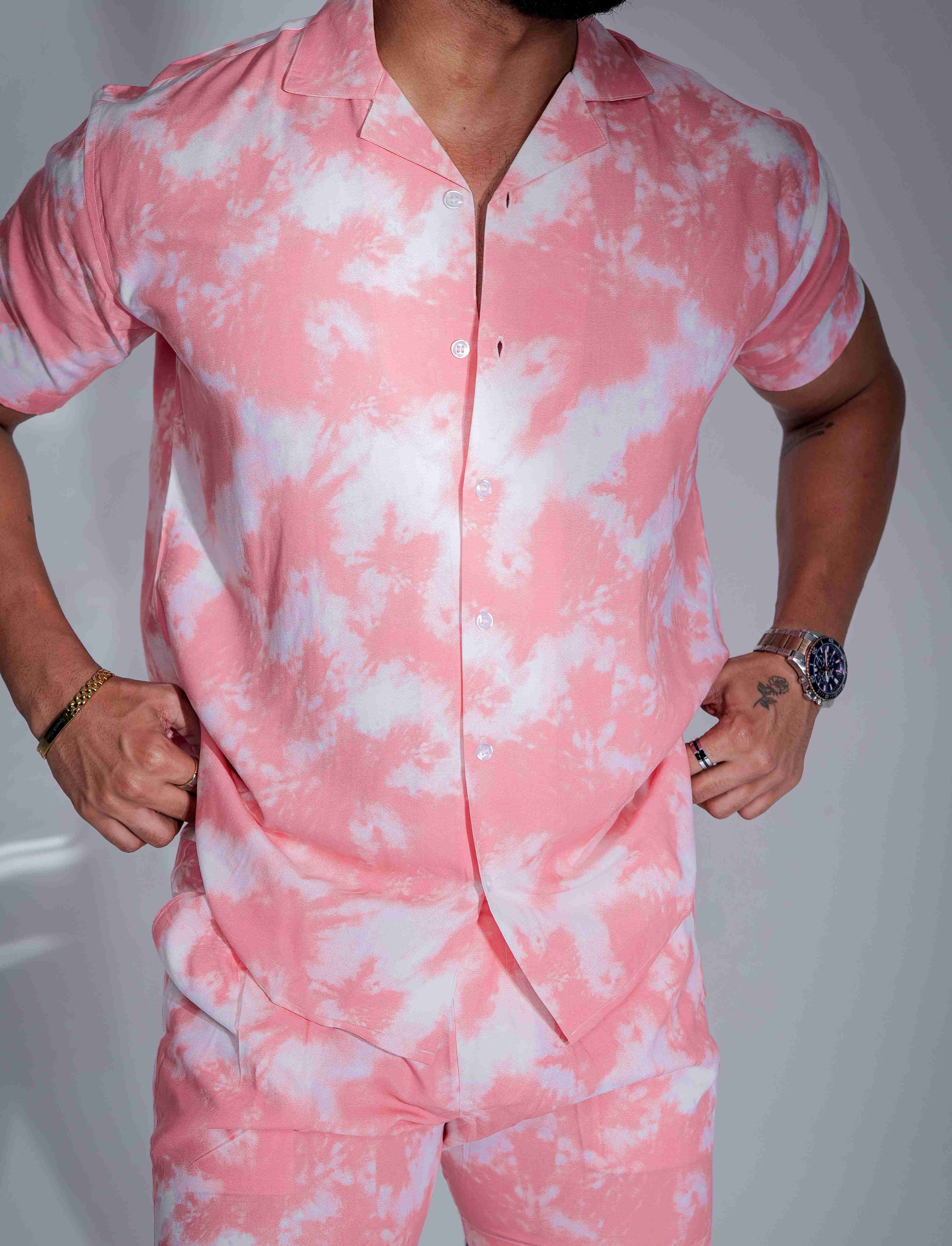 Pink Printed Co-Ords Set - Image 3