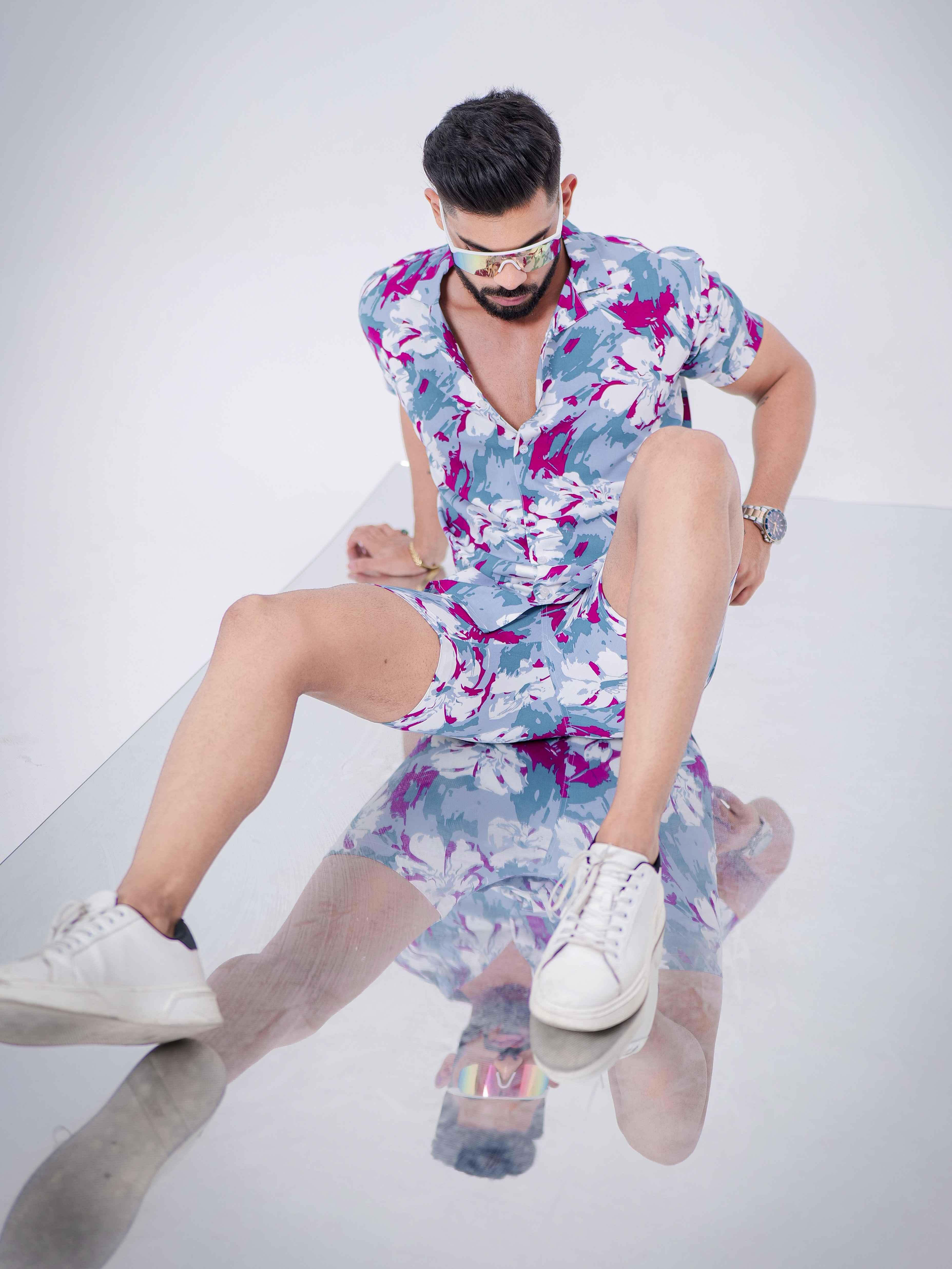 Sky Printed Co-Ords Set - Image 3