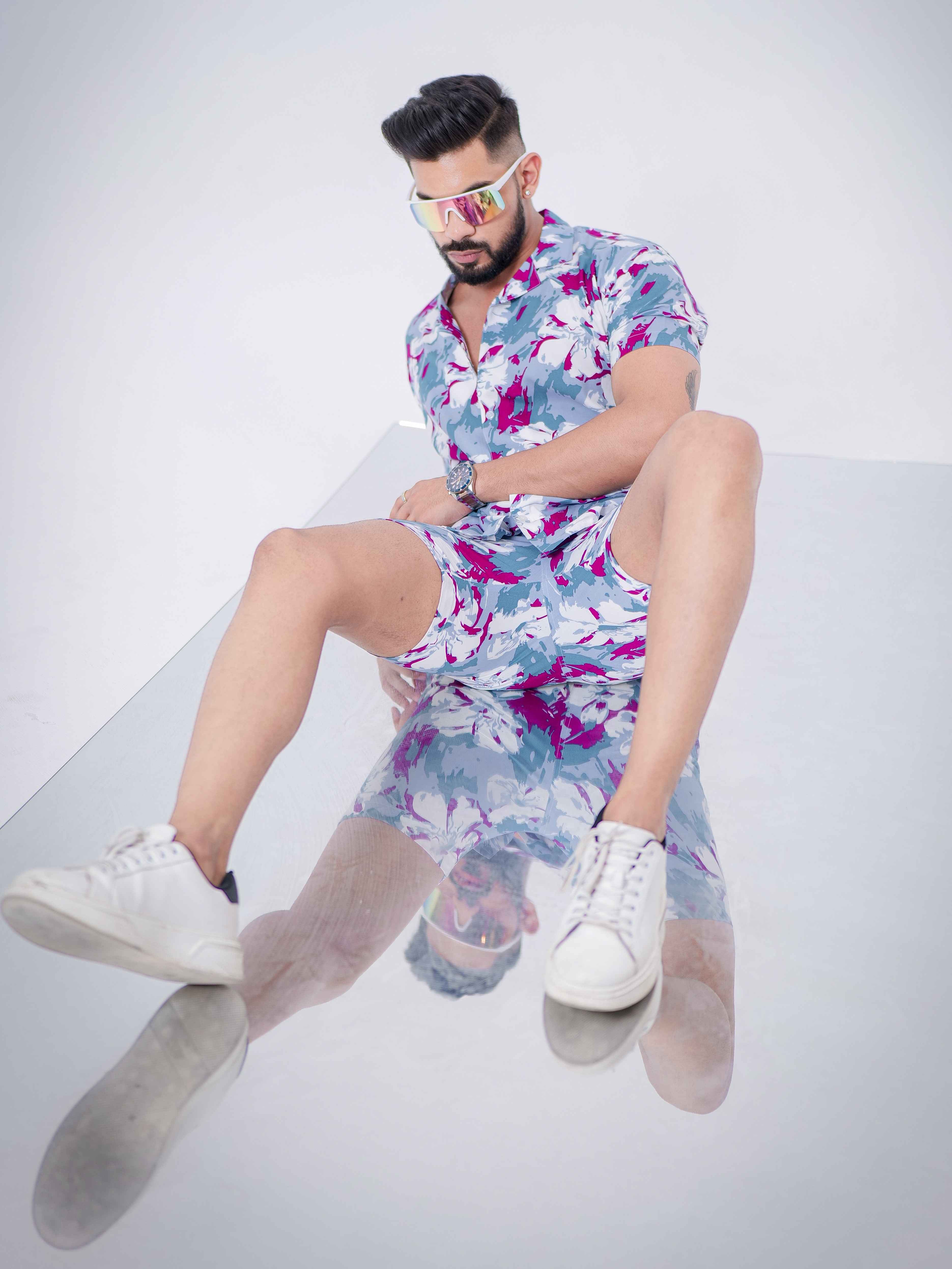 Sky Printed Co-Ords Set - Image 4