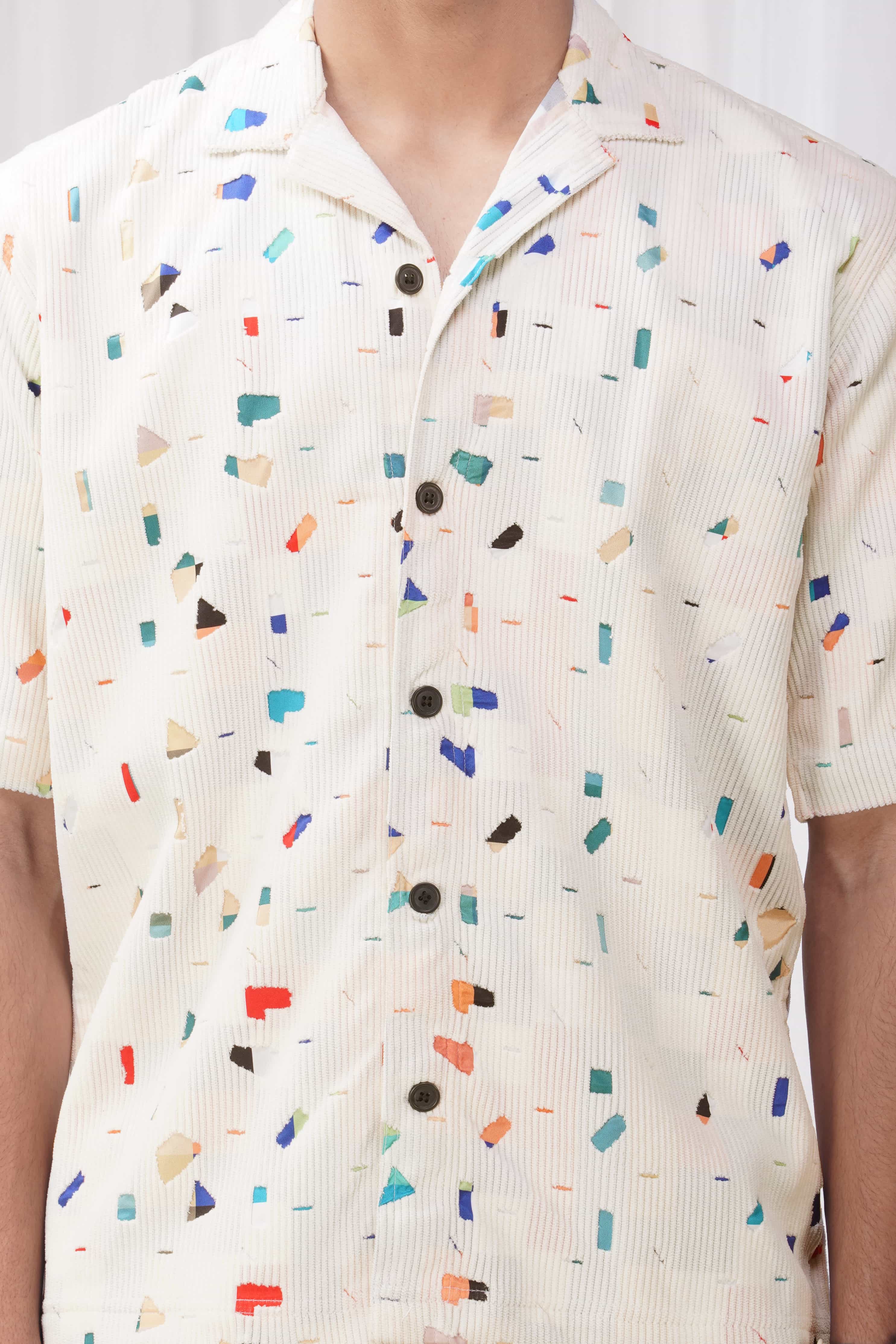 White Imported Premium Shirt for Men's - Image 2