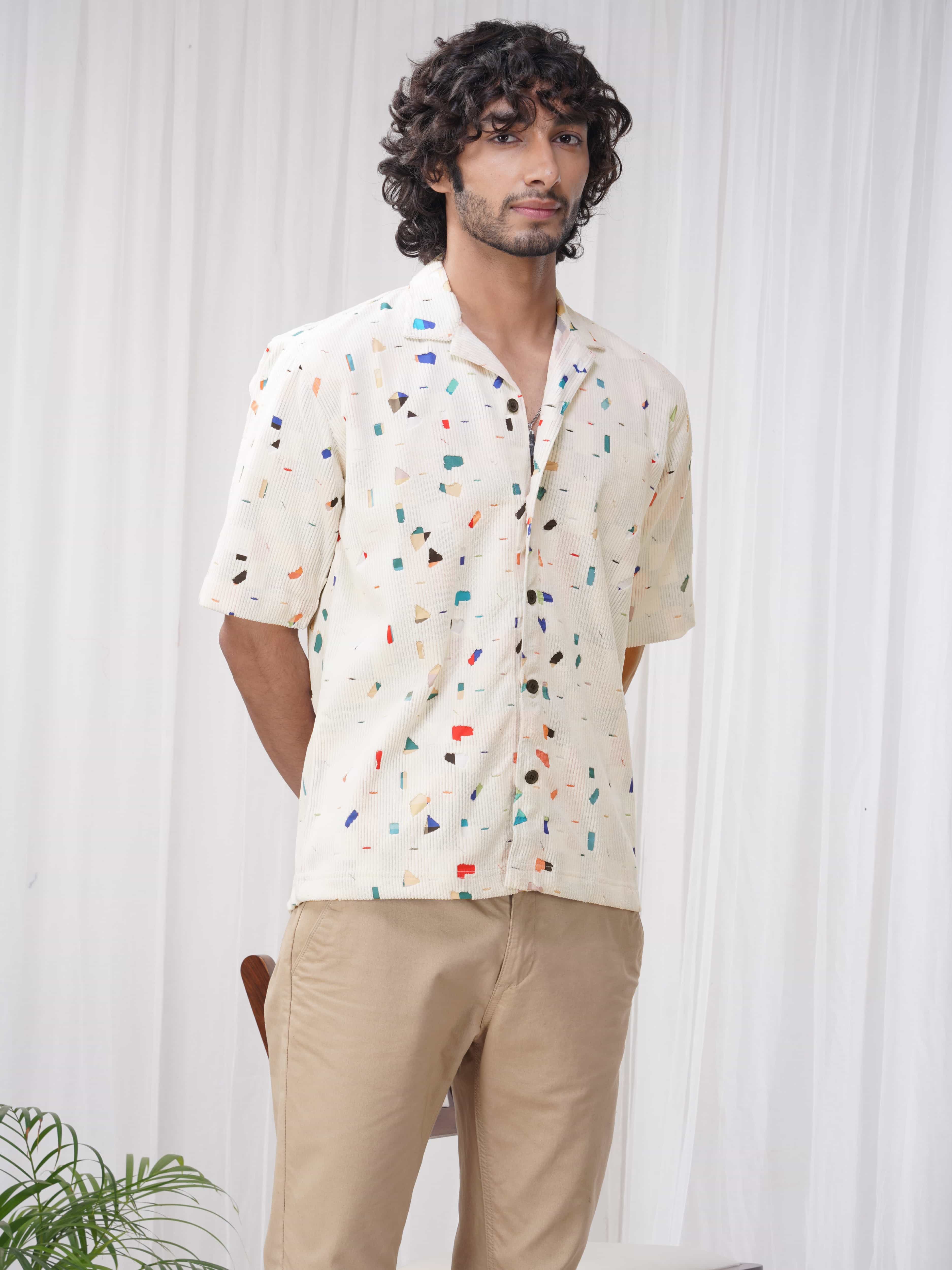 White Imported Premium Shirt for Men's - Image 8